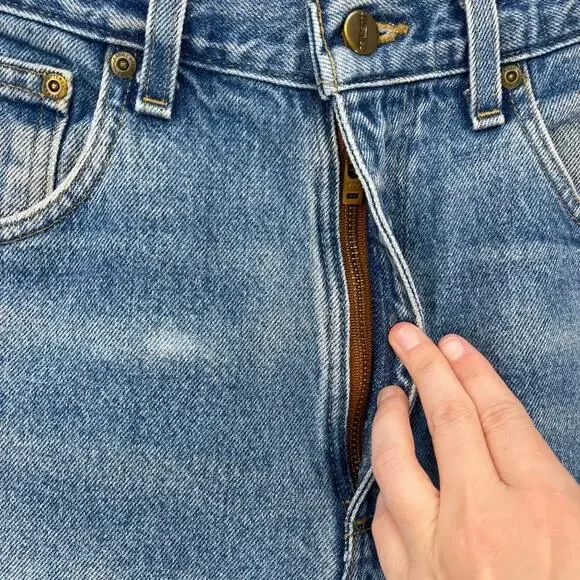 Carhartt Jeans Men 33x32 Blue Traditional Fit B18-DST Heavyweight Denim Workwear - Picture 10 of 16